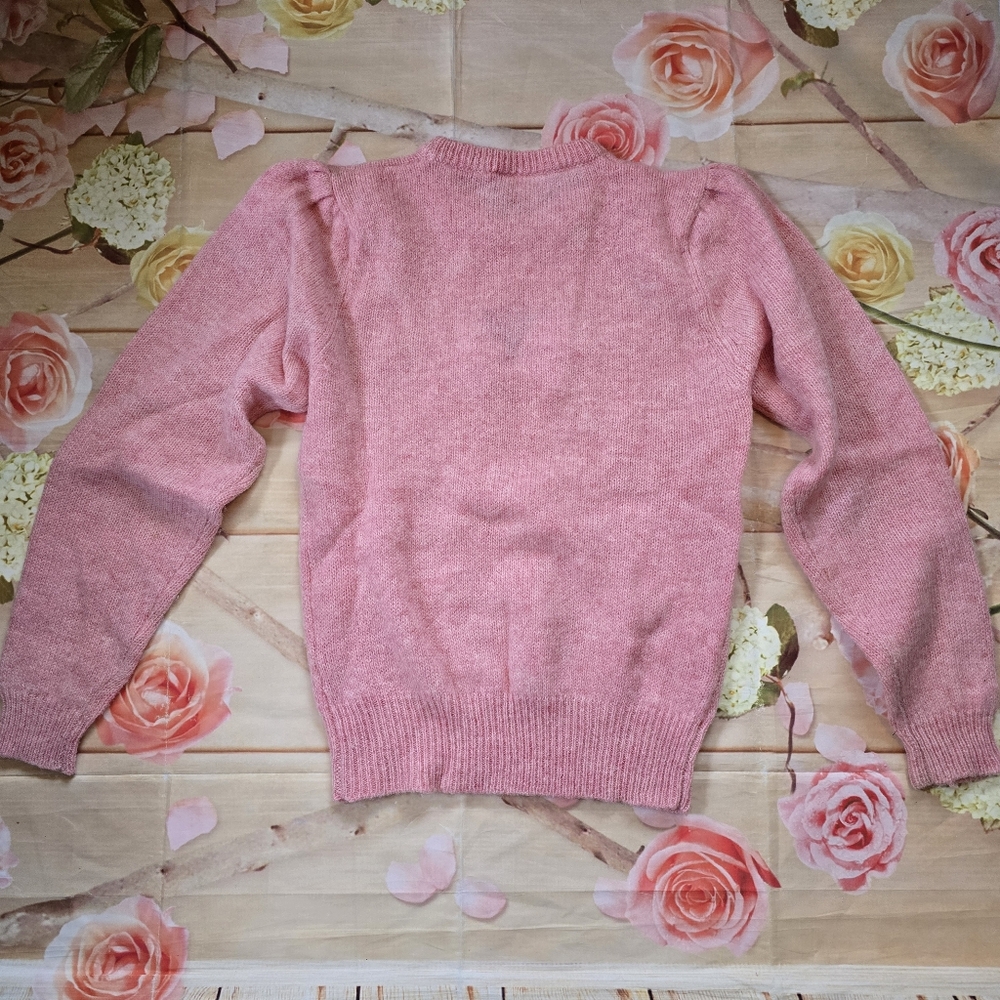 Vintage Hunt Club Pink Ski Sweater - Picture 4 of 8